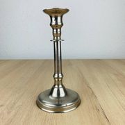 Silver metal candlestick