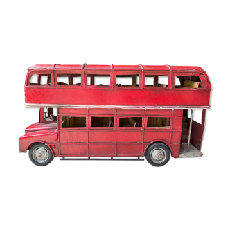 Double decker retro bus from London