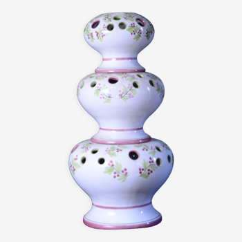 Vase à 3 étages en céramique