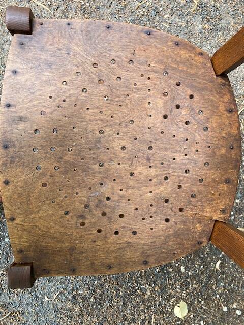 1 pair of Luterma wooden chairs