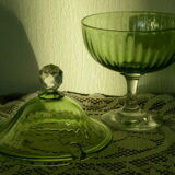 Very nice crystal caviar display