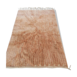 Beige berber carpet in wool 122x182 cm