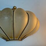 Wrought Iron & Murano Glass Wall Sconces, Italy, 1960s, Set of 2 