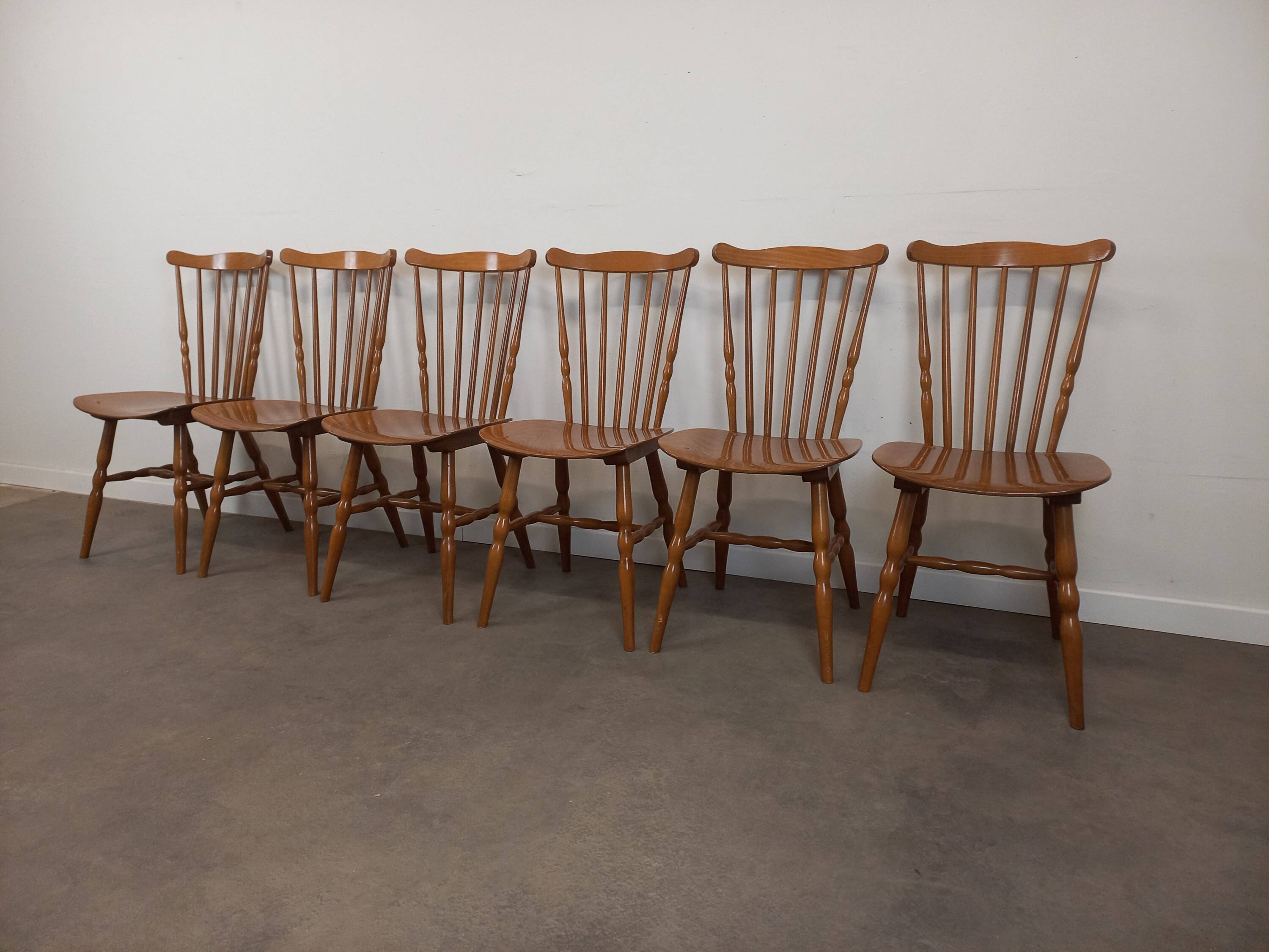 Set of 6 Baumann Tacoma bistro chairs