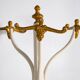 Antique white and gold floor coat rack (circa 1920)