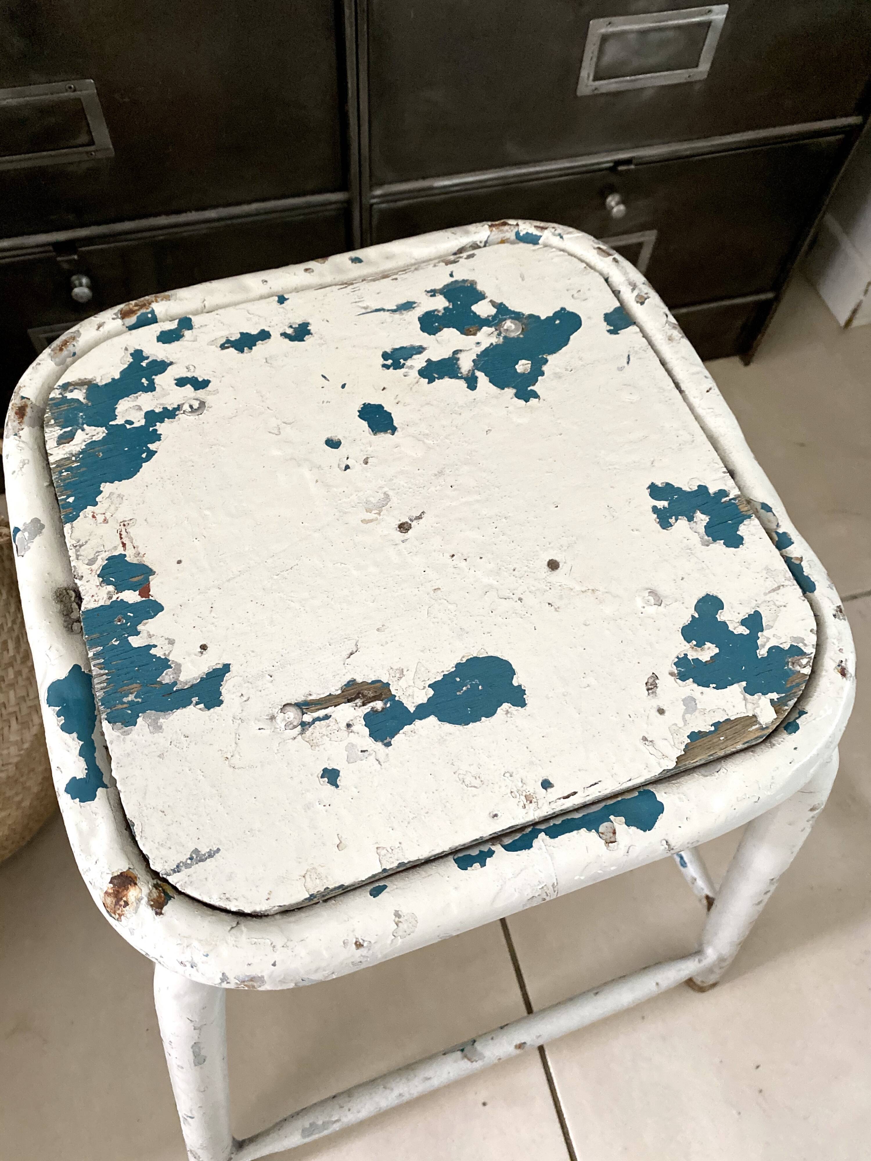 Industrial workshop stool