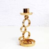 Vintage brass candle holder