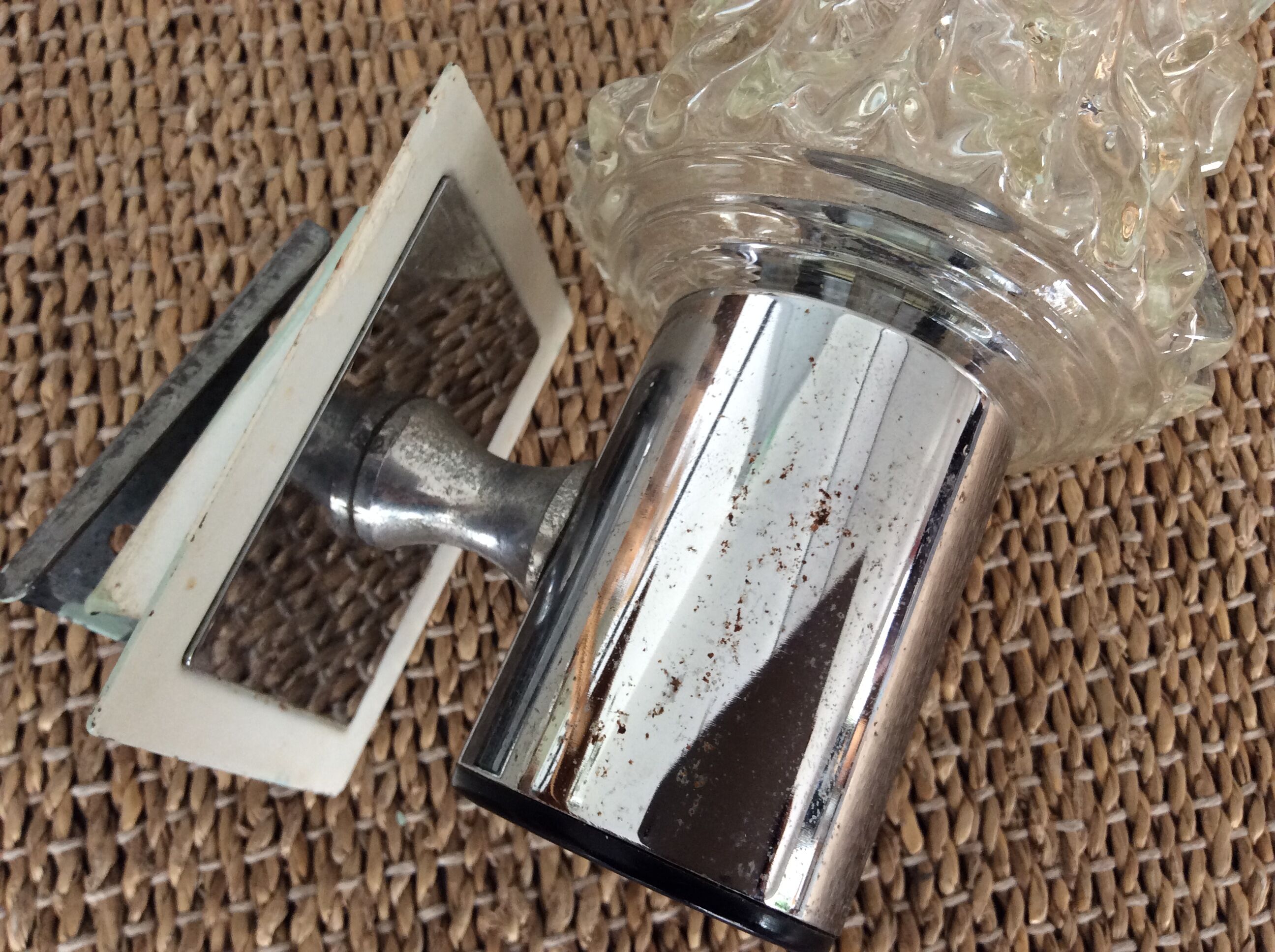 Pair of vintage wall lamps