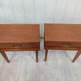 Pair of vintage bedside tables