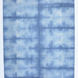 Shades of blue flatweave vintage rug 359x269cm