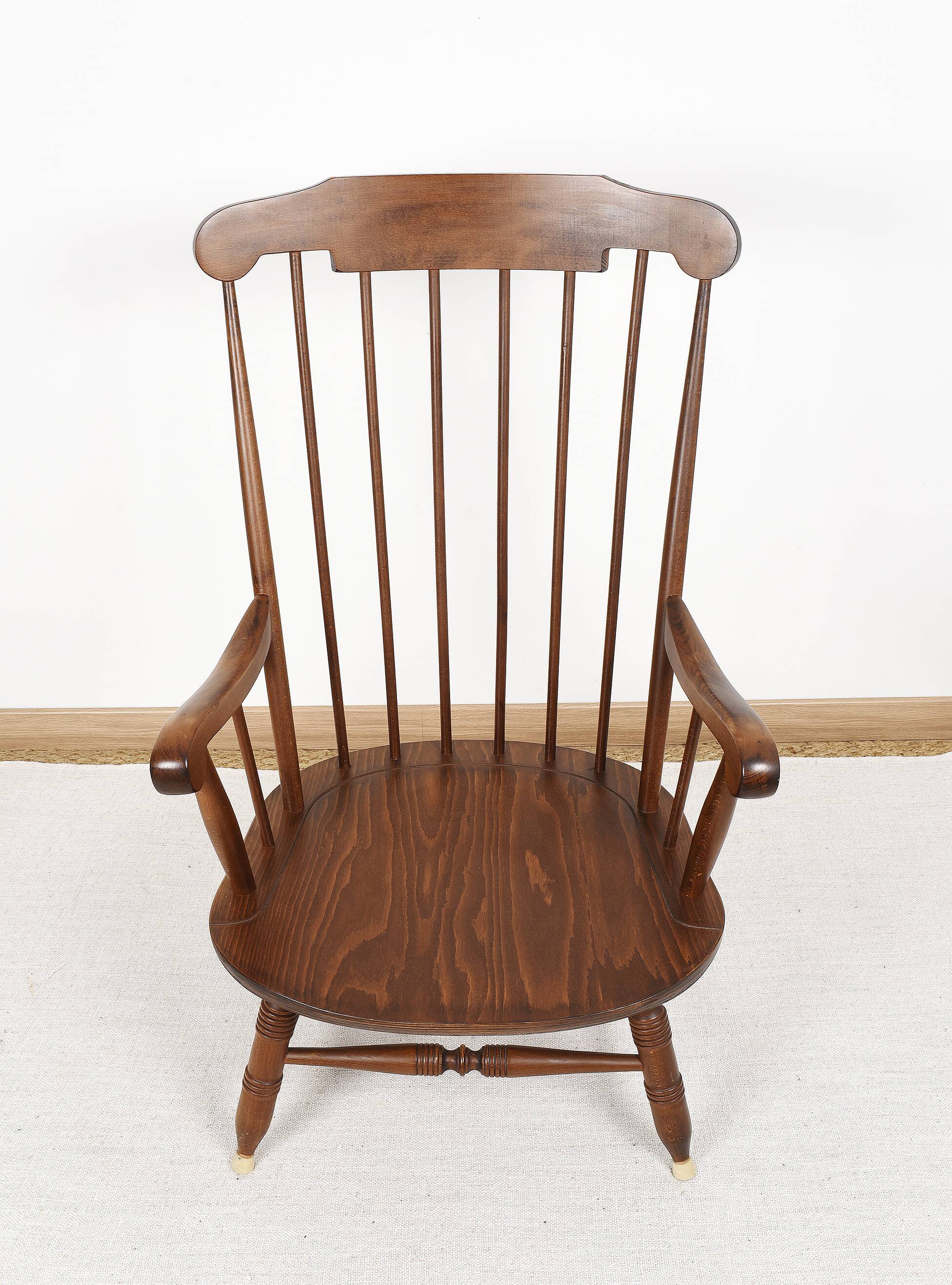 Vintage armchair with cushion