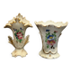 Pair of bride vases in porcelain