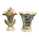 Pair of bride vases in porcelain