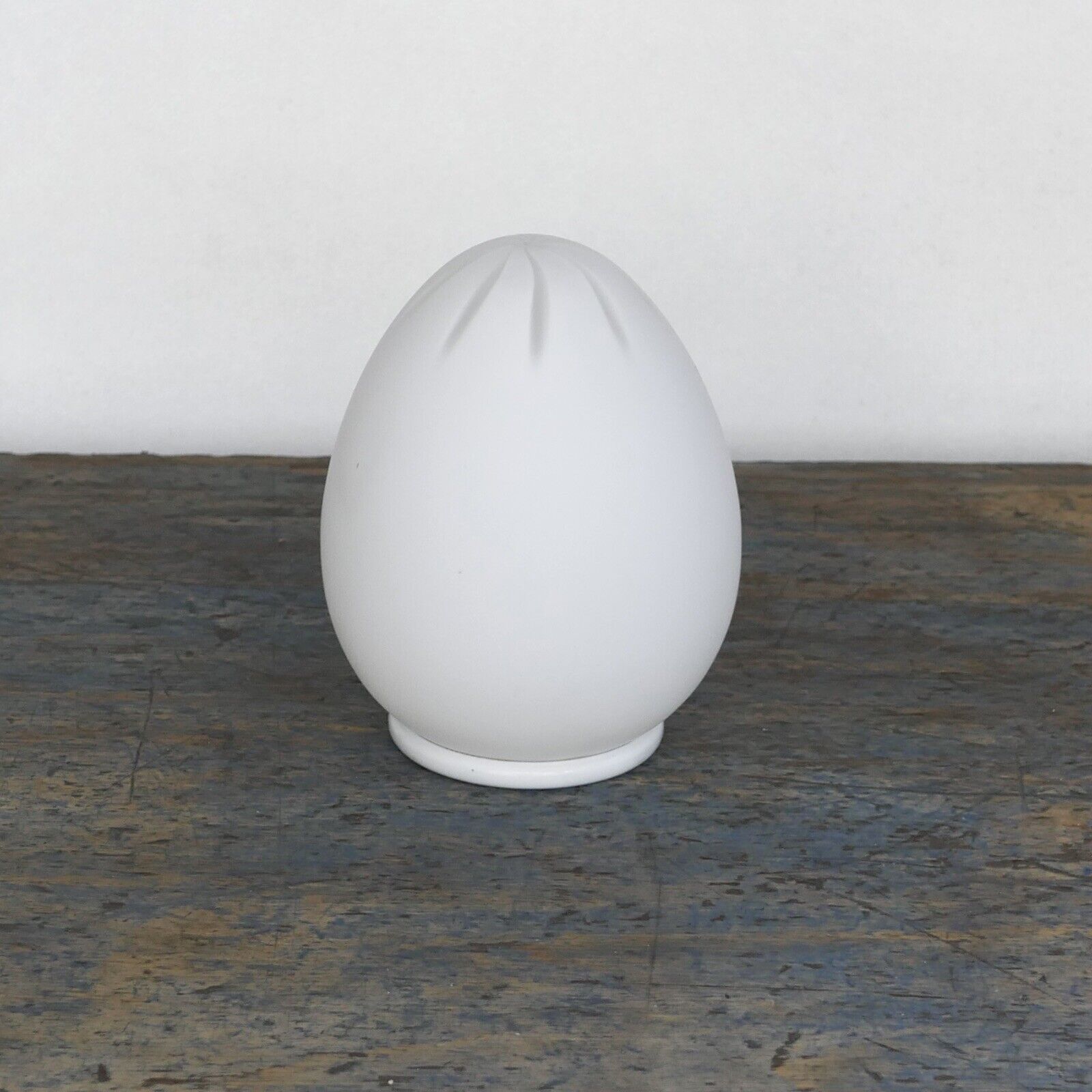 Lampe de table œuf en verre de Murano