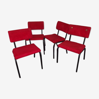 Set of 4 chairs 1960