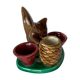 Set salt shaker, pepper, mustard maker