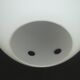 Suspension boule en opaline
