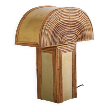 Rattan Table Lamp