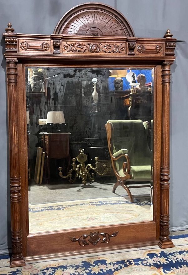 Miroir ancien de style Henri II