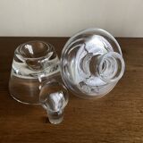Bauhaus 1970s Scandinavian Modernist Crystal Carafe