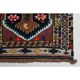 1970s Vintage Turkish Oushak Handmade Wool Cotton Brown Runner Rug 96x301