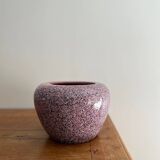 Pink memphis-style vase