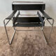 Fauteuil Wassily par Marcel Breuer noir
