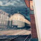 New York Central Train poster Leslie ragan system
