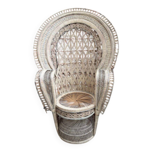 Fauteuil Emmanuelle en - osier rotin