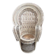Emmanuelle armchair in wicker and rattan