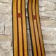 Vintage wooden Rossignol Hickory ski pair