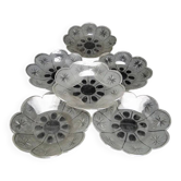 B1A set of 6 plates in Biedermeier style