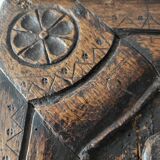 18th-century oak wardrobe