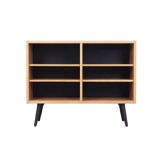 Ash bookcase, Danish design, 1970s, production: Denmark