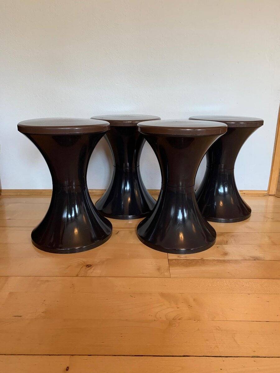 Tulip Tulpen stools, 1970s, set of 4