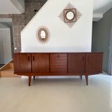 Teak enfilade 60s signed Malora