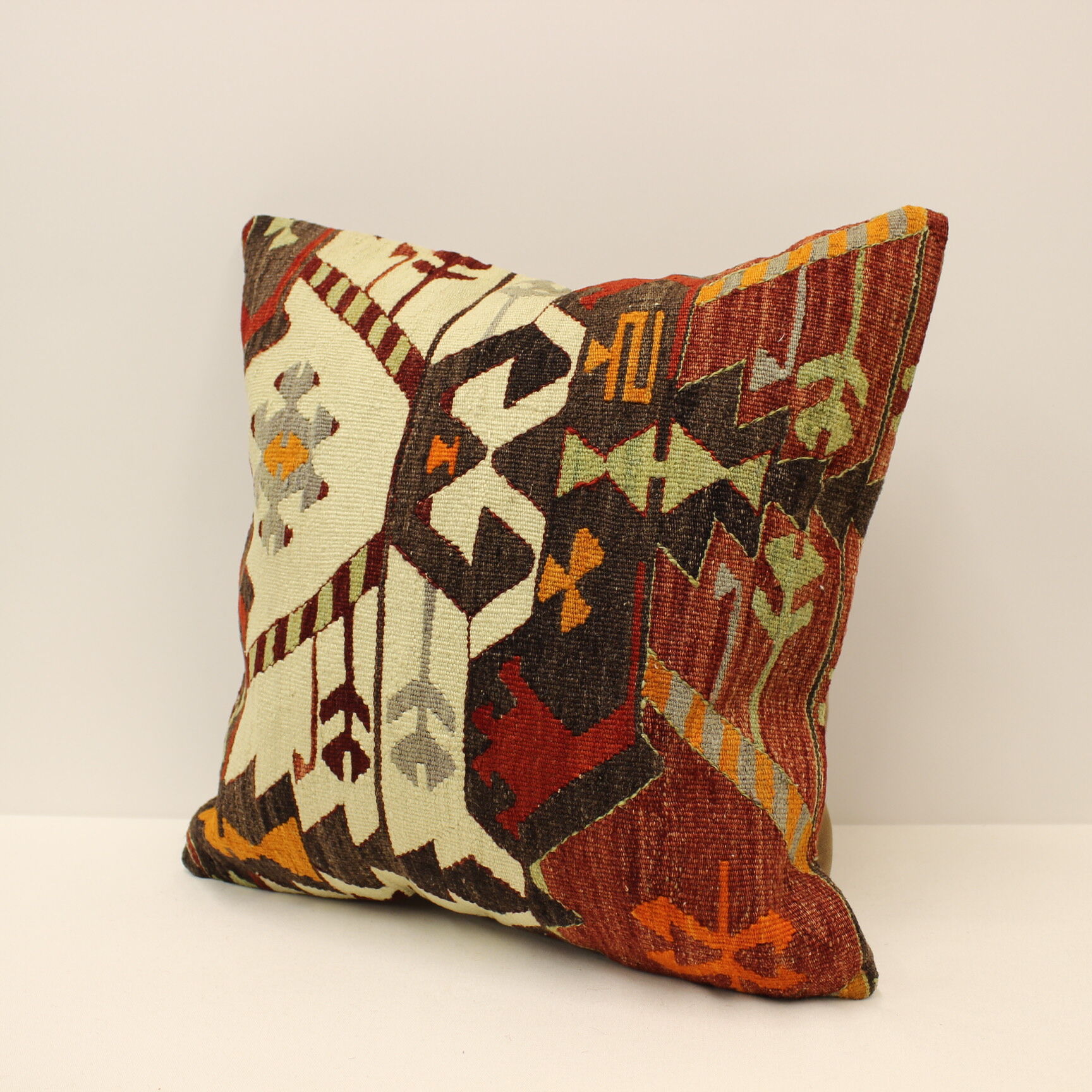 Housse de coussin kilim 50x50