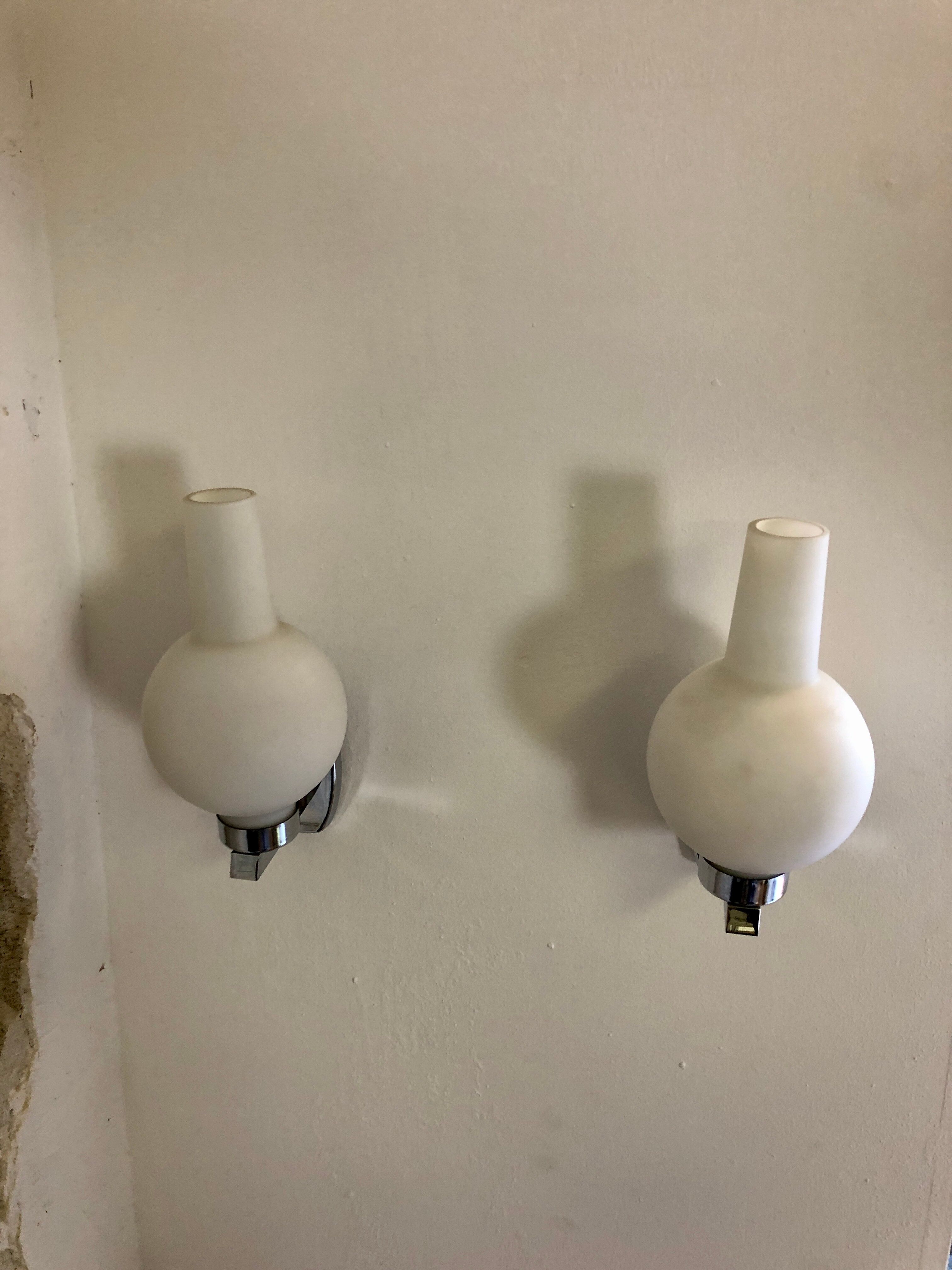 Pair of vintage wall lights