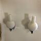 Paire d'appliques murales vintage