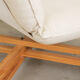Foldable lounge set in pinewood by Burkhard Vogtherr for Rosenthal