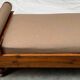 Récamier Empire avec tissu contemporain, France, XIXe siècle
