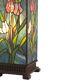 Square Tiffany Art Nouveau table lamp