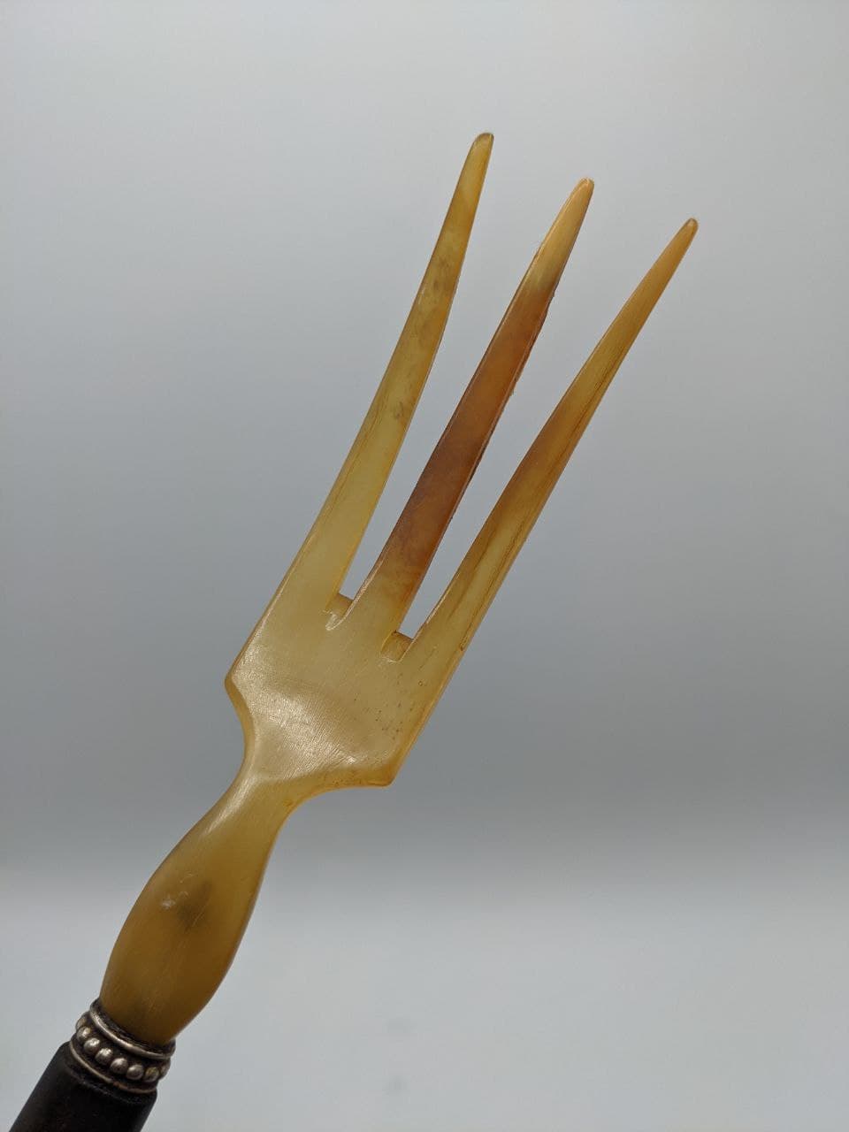 horned salad cutlery - l: 25cm