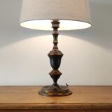Lamp to table in red copper