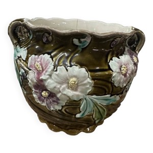 cache pot en Barbotine