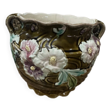 Barbotine pot cover
