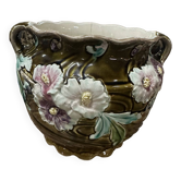 Barbotine pot cover