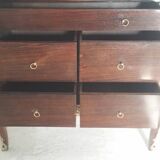 Louis XV writing chest of drawers 2nd part 19th century