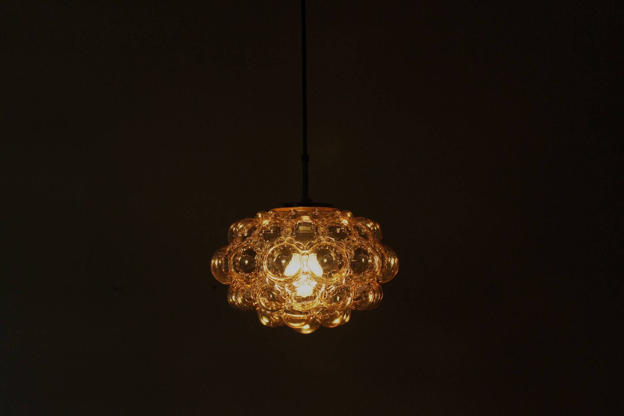 Lampe à pendentif Bubble par Helena Tynell pour Limburg