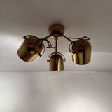Adjustable Brass Spot Ceiling Lamp by Florian Schulz